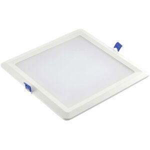 Ενσωματωμένο γυάλινο φωτιστικό LED VESTALIGHT, 3000 K, 18 W, 1347 lm, IP40, 20 x 20 cm