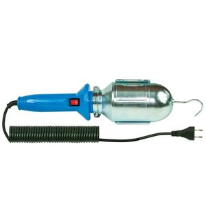 Φωτιστικό εργασίας PAWBOL PL-3, E27, μέγιστο 60W, καλώδιο 10 m, μπλε χρώμα