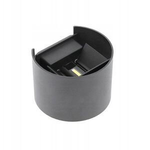 Φωτιστικό τοίχου εξωτερικού χώρου LED GTV Missouri-O, IP54, 7W, 4000K, 540lm, ανθρακί, 10x13.6x11.7 cm