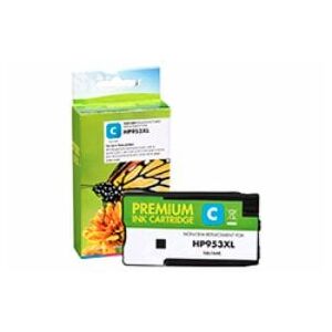 Compatible Static-Control HP Ink No.953 XL Cyan (F6U16AE) New chip