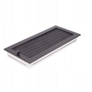GRATE GRAPHITE 170X370 WITH BLIND
