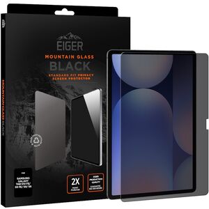 Eiger SP Mountain Black Privacy Galaxy Tab S10 FE/S9 FE