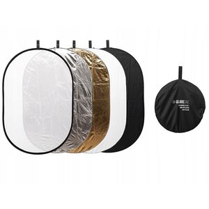GlareOne Bounce Board 5-in-1 102x153 cm - blenda 5 w 1