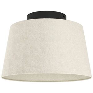 Ceiling lamp EGLO FEBRES, 1xE27, 60W, black/white, O35cm, h25cm