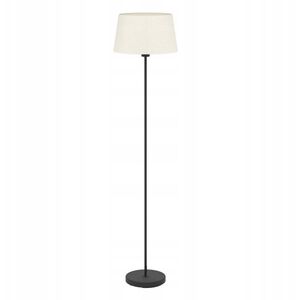 Floor lamp EGLO FEBRES, 1xE27, 60W, black/white, O35cm, h153cm