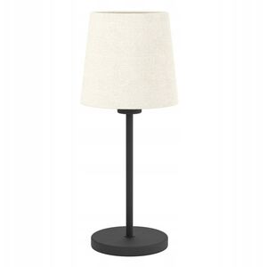 Table lamp EGLO FEBRES, 1xE27, 60W, black/white, O18cm, h44cm