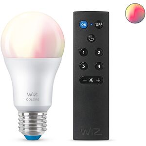 WiZ White & Color 60W E27 A60 Standardform 1er +Remote Control