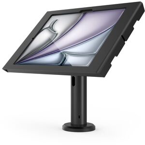 Compulocks iPad Air M2 & M3 13" Apex Enclosure Tilting Stand 8" - Black - Befestigungskit (Aufstellung, Gehause) - freiliegende Front-/Ruckkamera und Sensoren - fur Tablett - verriegelbar - Metallrahmen - Schwarz - Bildschirmgrosse: 20.3 cm (8") - Wan