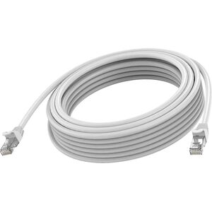 RJ45 (m) zu RJ45 (m) - STP geschirmtes Twisted-Pair - CAT 6a - 10 Gbps - 24 AWG - mit Knickschutz - 5 m - weiss