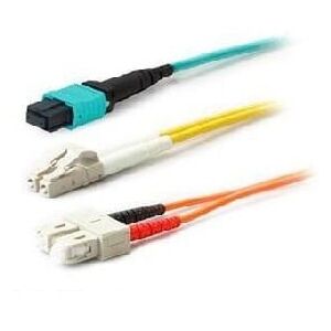 AddOn - Patch-Kabel - LC/PC Multimode (M) zu LC/PC Multimode (M) - 10 m - Glasfaser - Duplex - 50/125 Mikrometer - OM4 - Aquamarin