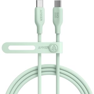 Anker 543 - USB-Kabel - 24 pin USB-C (M) zu 24 pin USB-C (M) - USB 2.0 - 1.83 m - USB-Stromversorgung (100 W) - grun
