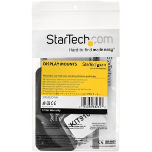 STARTECH.COM Dockingstation Halterung - F�r kompatible StarTech.com Hubs und Docks - Wand- oder Unter-Tisch-Befestigung - Stahl