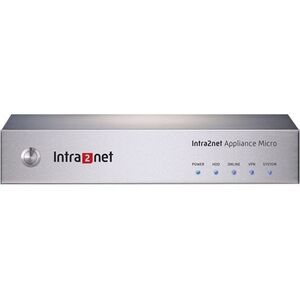 INTRA2NET Appliance Micro - 4GB RAM - 1x 32GB SSD - 4x LAN - 1HE Desktop