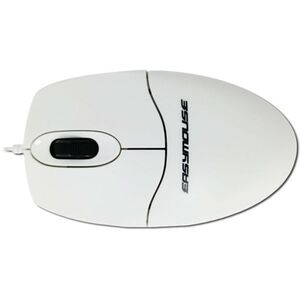 GETT GCQ EasyMouse Kunststoff-Maus mit Scrollrad IP68 wasserdicht desinfizierbar optisch USB Farbe weiss