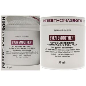 Peter Thomas Roth, Even Smoother, Smoothing, Cleansing Pads, 60 pcs For Women