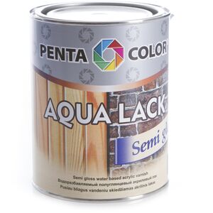 ACRYLIC LAQUER AQUA LACK SEMI GLOSS 0,9L