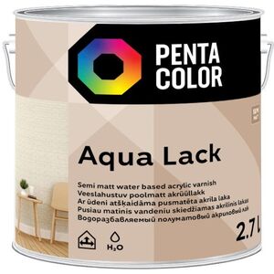 ACRYLIC VARNISH AQUA LACK SATIN 2.7L