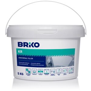 FILLER BRIKO 5 KG WITH CHALK FILLER
