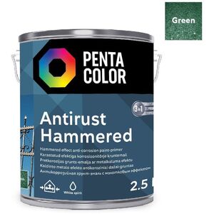 PAINT PENTAC ANTIRUST HAMMERED GRN 2,5L