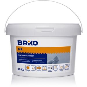 FILLER BRIKO 18 KG WITH MARBLE AGGREG