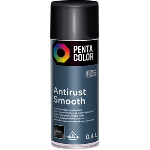 SPRAYPAINT PENTACOLOR SMOOTH BLACK 400ML