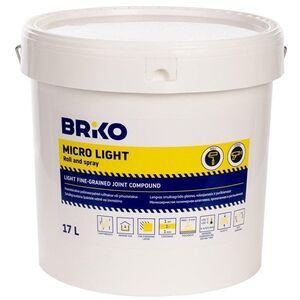 PUTTY BRIKO MICRO LIGHT ROLL SPRAY 17L