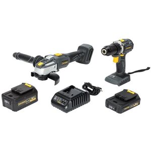 TOOL SET CD-B0A18 AG-B0118E 18V BL 2+4AH