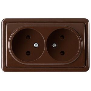 ROSETTE RP16-020 2PNTS TOP BROWN SL+