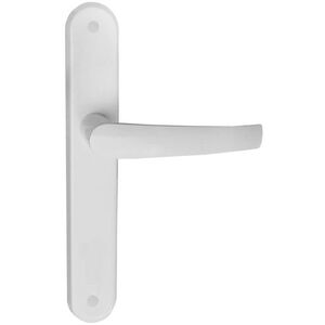 HANDLE BETA ON PLATE WITHOUT HOLE WHITE