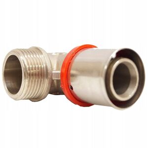 Diamond kolano zaprasowywane KOL-CH PEX-AL-PEX z mosiądzu 3/4"x25 FZZ-004.3/4X25.KOL-C