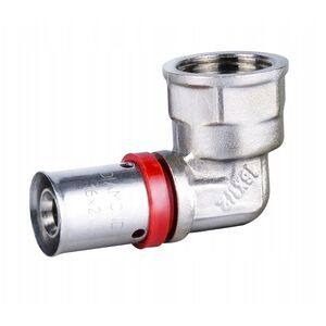 Diamond kolano zaprasowywane, KOL-DZ, PEX-AL-PEX z mosiądzu 1"x32 FZZ-005.1X32.KOL-D
