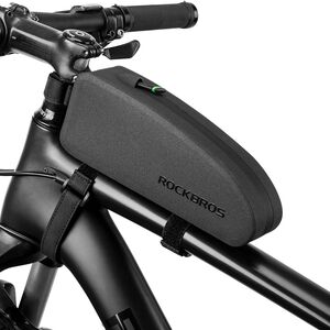 Torba rowerowa mocowana na ramę wodoodporna 1.5l AS-019 - czarna Torba rowerowa mocowana na ramę wodoodporna 1.5l AS-019 - czarna
