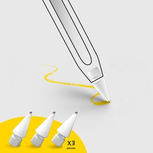Μεταλλική Άκρη για Apple Pencil doodroo - 3 τεμ.