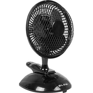 Wentylator Blow 44-023# Wentylator biurkowy 6"/15cm klips 25w 2w1 czarny