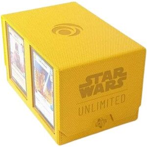 Gamegenic: Star Wars Unlimited - Διπλή Θήκη Τράπουλας - Κίτρινο