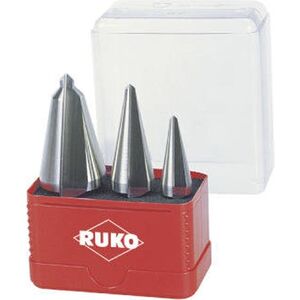 Σετ 3 κωνικών τρυπανιών RUKO HSS