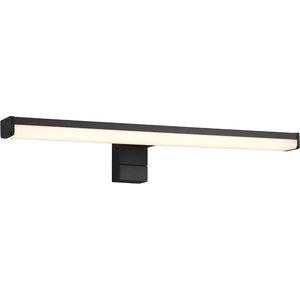 Φωτιστικό καθρέφτη LED TRIO Lino, IP44, 7.4W, 3000K, 900lm, μαύρο, 40 x 6 cm