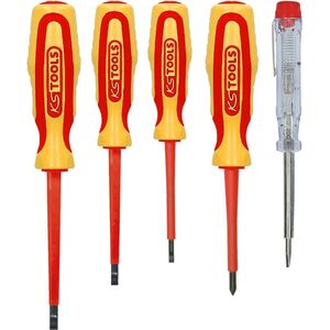 Σετ 5 κατσαβιδιών για ηλεκτρολόγους KS TOOLS