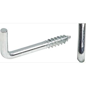 SCREW HOOK 50X3,8X24X17 ZINC PLAT/5PCS