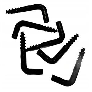 SCREW HOOK 30X4,2X13X16 RUST BLACK/6PCS