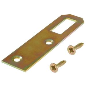 CUPBOARD FITTING 20X75X1.50 YELLOW/4PCS