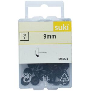 UPHOLSTERY NAIL 9 BLACK/ 50PCS
