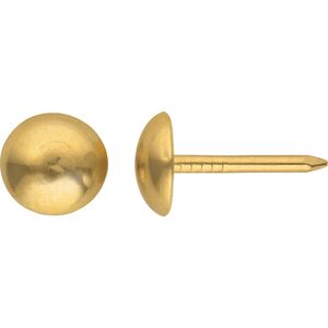 UPHOLSTERY NAIL 10 BRASS PLATED/ 45PCS