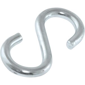S-HOOK 3,0X25 ZINC PLAT/ 4PCS