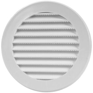 GRILLE VENTILATION D125 WHITE