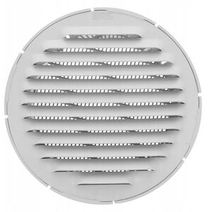 GRILLE METAL D125, WHITE