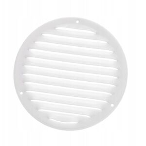 GRILLE METAL D160, WHITE