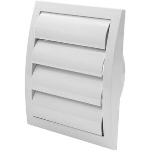 GRILLE PLASTIC 190X190/D125,WHITE