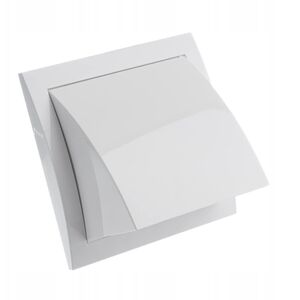 VENTIL. GRILLE PLASTIC 148X153MM Ø100MM