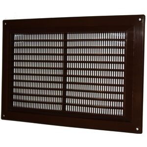 GRILLE VENTILATION 250X170, BROWN